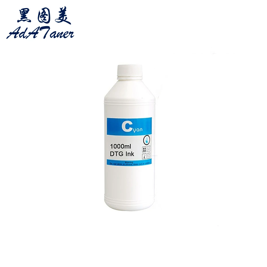 1000ml Premium Digital Textile Pigment White Ink For Epson L800 L805 L1800 R1800 R1900 F2000 1390 4720 I3200 F2100 DX5 DX7 DTG