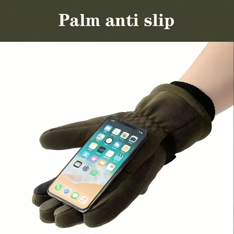 -20℃/-4°F ColdProof Winter Gloves,Impact/Tactical Winter Gloves,Anti-Slip,Touch Screen Ski Gloves,Safety, Impact Protection