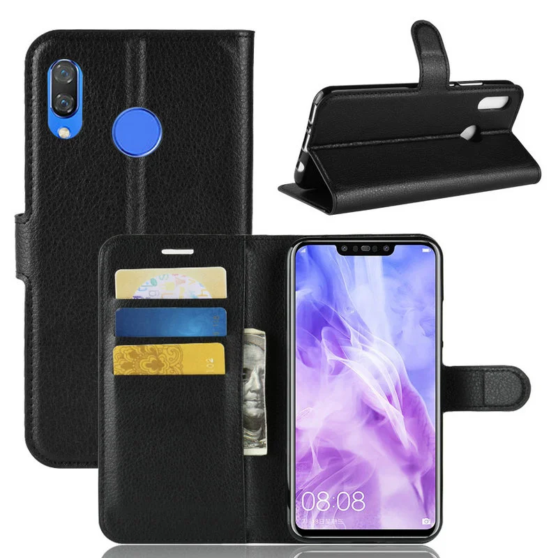 For Huawei nova 3 nova3 PAR-LX1 PAR-LX1M PAR-LX9 Wallet Phone Case for Huawei nova 3i nova3i INE-LX2 Flip Leather Cover Case