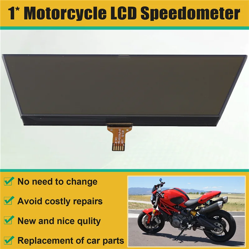 

For Ducati Monster 696 795 Monster 796 1100 LCD Screen Display Speedometer Odometer Motorcycle Instrument Part