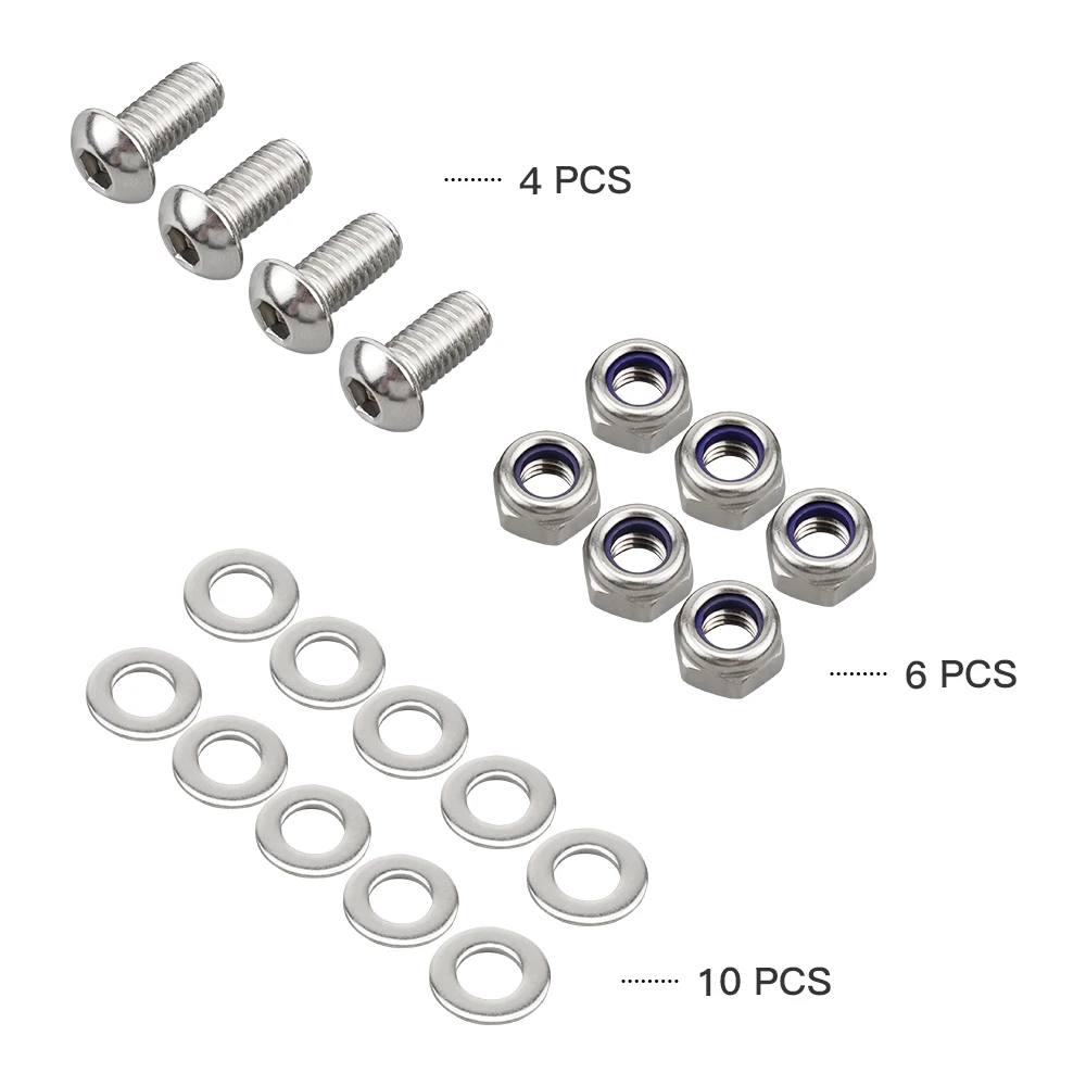 

For Yamaha Banshee 350 YFZ350 ATV Brake Rotor & Sprocket Bolts Disc Rotor Hub Screws Stainless Steel Part Banshee 350 YFZ350SE