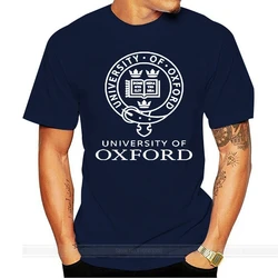 Oxford University Famous Campus Logo Mens Black T-Shirt Size S to 3XL male brand teeshirt men summer cotton t shirt