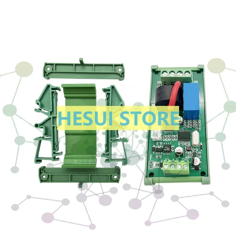 Isolated 220V AC power metering current voltage power acquisition module Sensing transmitter digital display Modbus