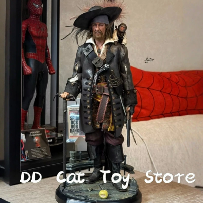 En stock, figura de acción coleccionable a escala 1/6 del Capitán Hector Barbosa, Rey Pirata del Mar Interior, de Ekuaz Studio Ks012, original.