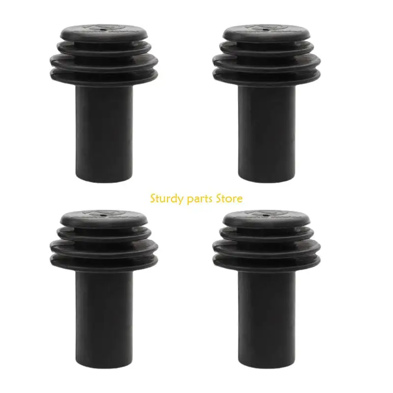 97QC Paquete 4 cubiertas extensión canalones canalones resistentes para drenaje eficiente agua lluvia y uso