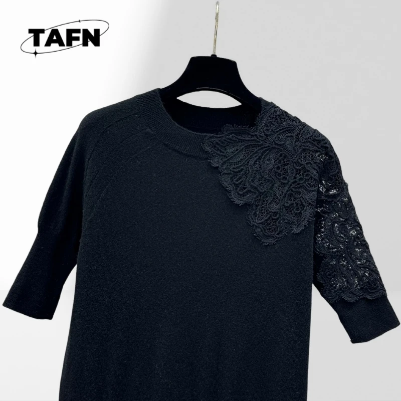 25 populaire Style européen et américain avancé cachemire chaud Banquet femmes imprimé épaule gauche à la mode Simple Niche