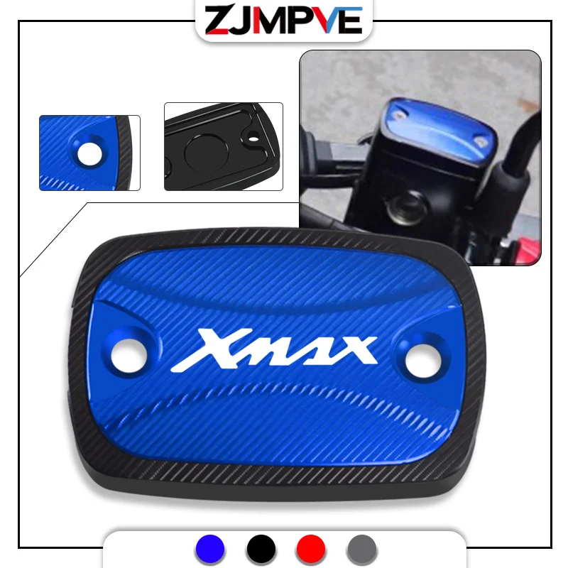 

For YAMAHA XMAX250 XMAX300 XMAX 250 xmax 300 17-2024 Front Brake Fluid Cylinder Master Reservoir Cap Fuel Tank Cover Protection