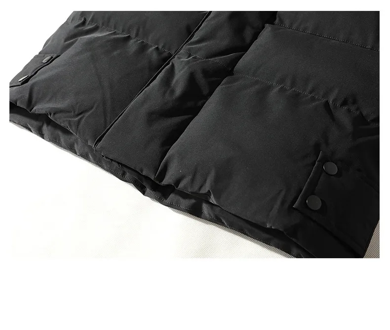 Winter Mid-Long Thick Military Padded Coat Men's Warm Jacket