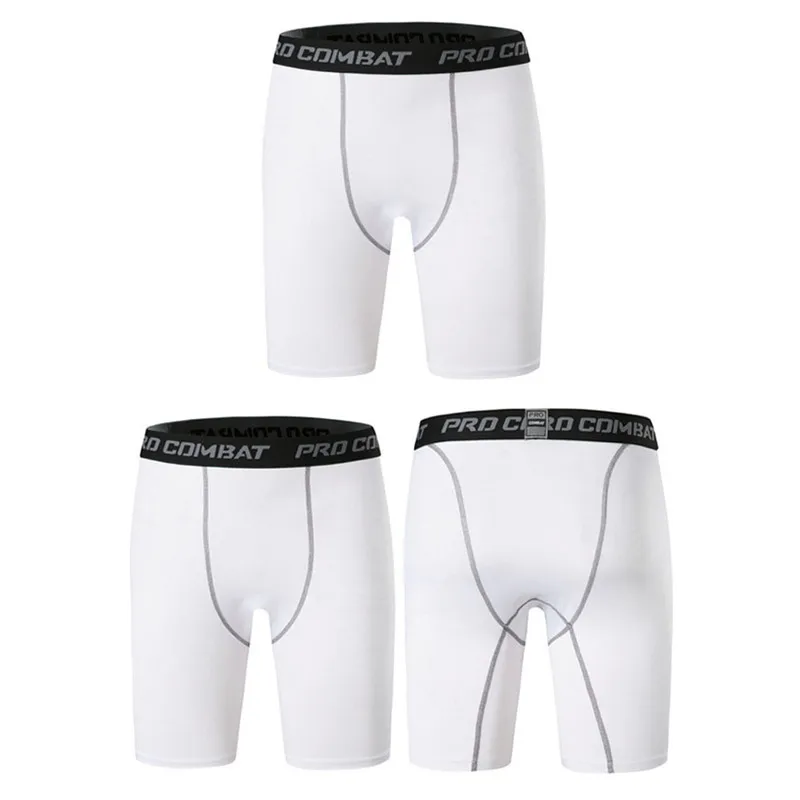 Men Underwear Undies Boxer Briefs Long Panties Sports Shorts Leggings Skinny Fitness Training Boy Running Bottom Pants Tights