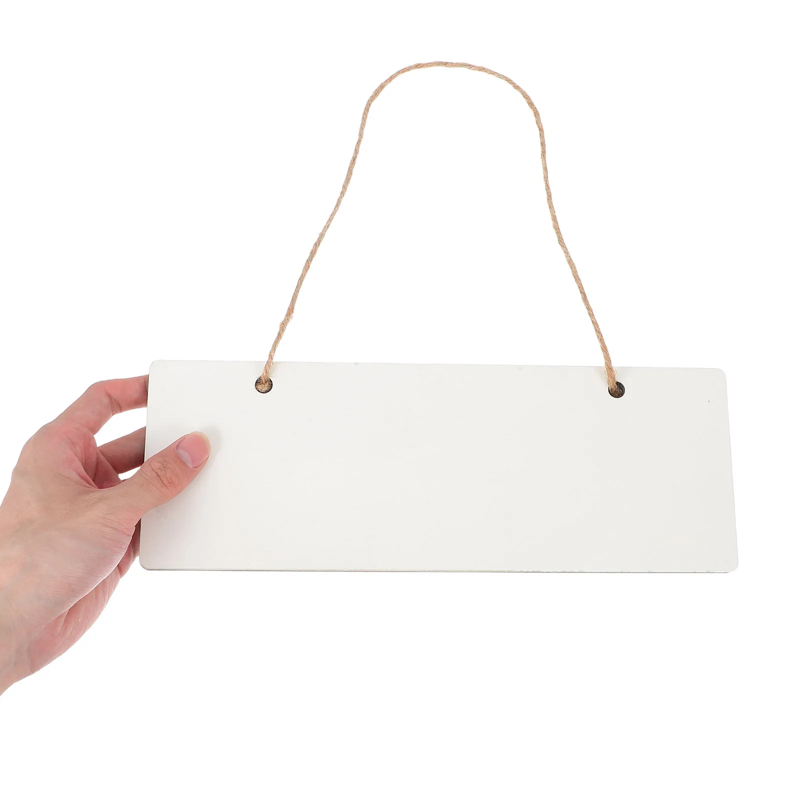 

2Pcs Sublimation Blank Door Hangers Smooth Surface for DIY Enthusiasts Home Office Decor Blank Signs for Crafts