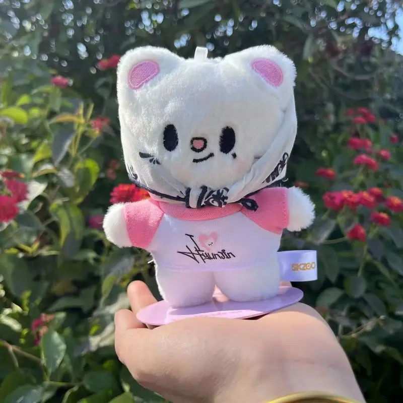 Skzoo figura dos desenhos animados boneca de pelúcia coreano wolfchan leebit dwaekki hanquokka jiniret bbokari acompanhando bonecas fã presente brinquedo