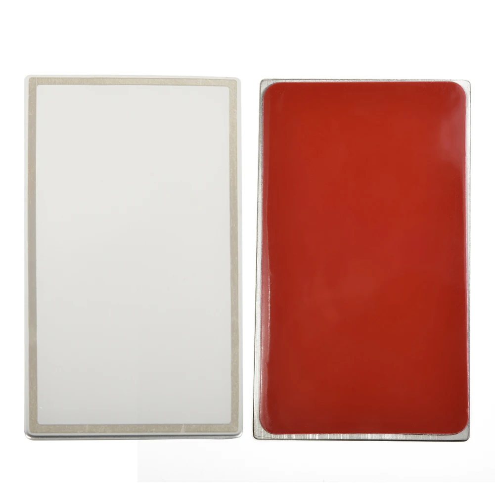 Car Stainless Steel Portable Auto Sun-Shading Visor Car Makeup Mirror Car Interior Mirror Universal Car-styling