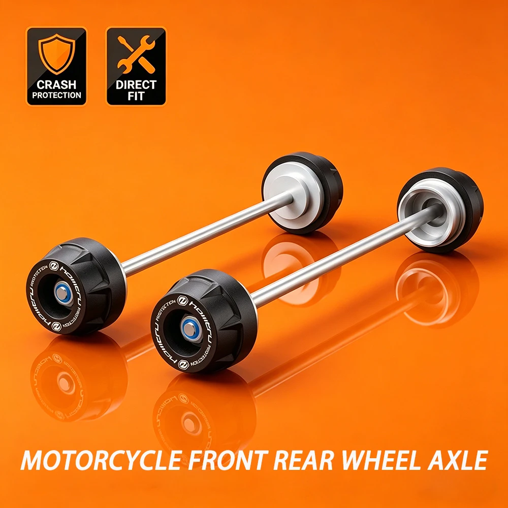 

Front Rear wheel Spindle Crash Protection For KTM Duke 390 2024