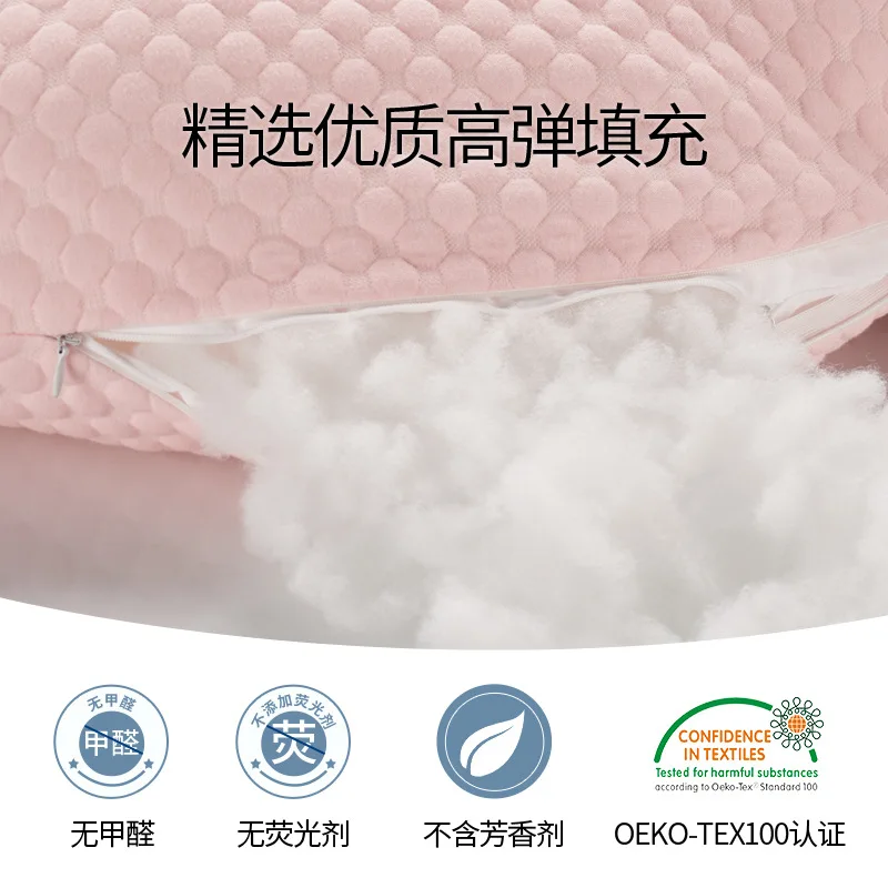 وسادة تغذية بروبيوتيك، وسادة خصر للرضاعة الطبيعية، وسادة عناق للأطفال، وسادة جلوس لحديثي الولادة بعد الولادة #5