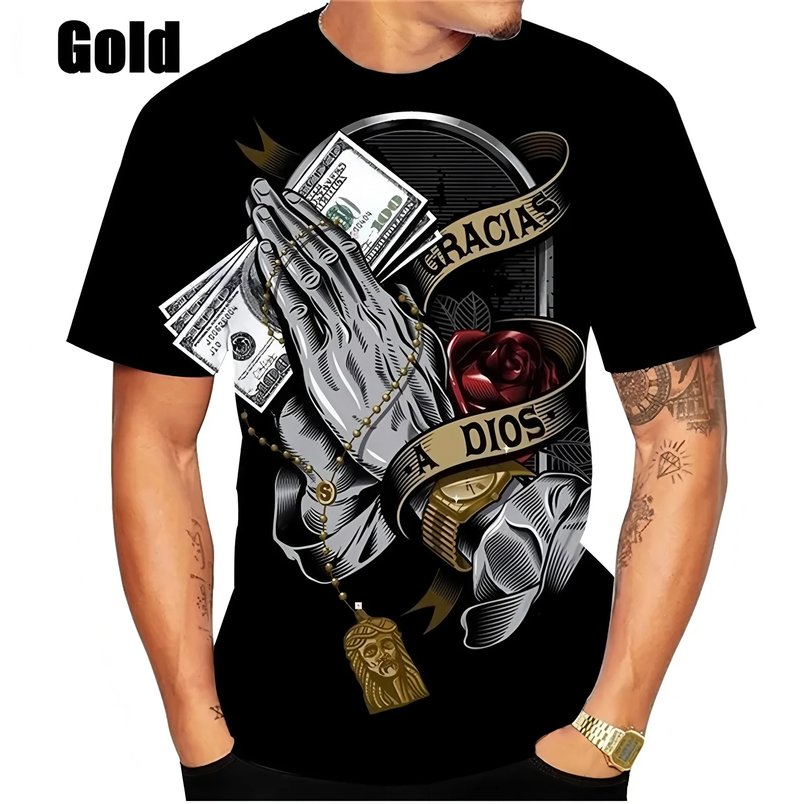 

Trend Hip Hop Men's T-shirt 3D Print Tee Cool Street Y2k Clothes Summer Casual O-neck Short Sleeve Tee Tops Fashion Men Clothing