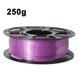 1.75mm PETG Crystal Blue 250g 500g 3D Printer Filament Sparkle Black Blue Shining 3D Printing Material Glittering PETG Filaments