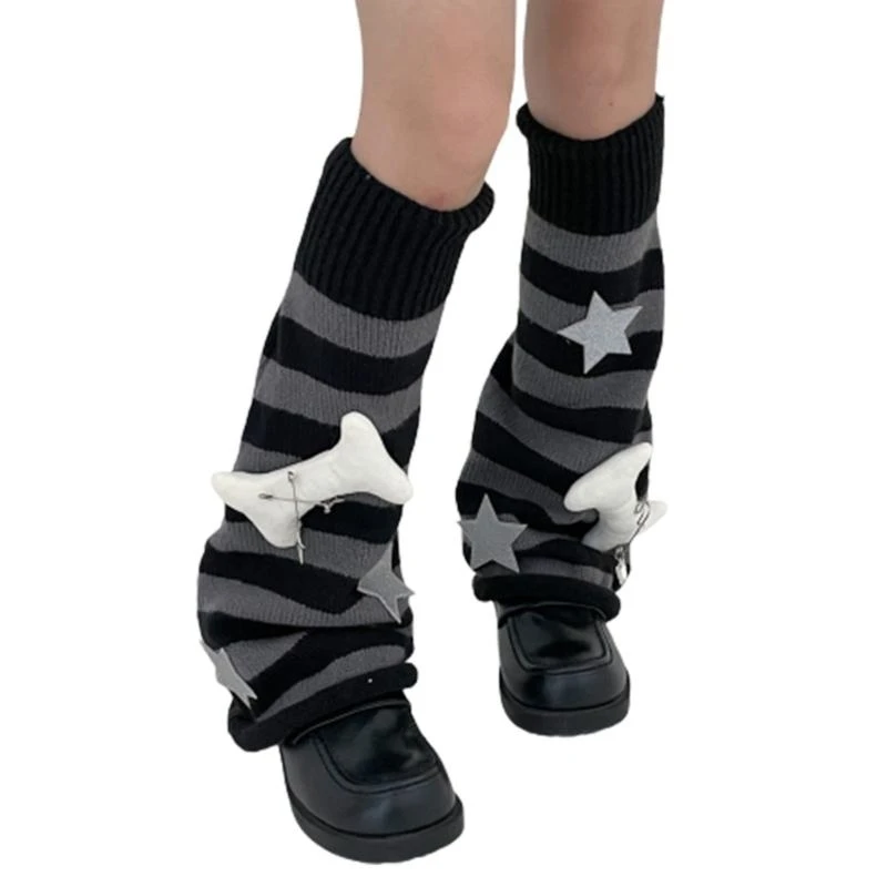 

Женские длинные носки, манжеты для ботинок, подушечки для леггинсов, наколенники, наколенники, рукава, 15UB