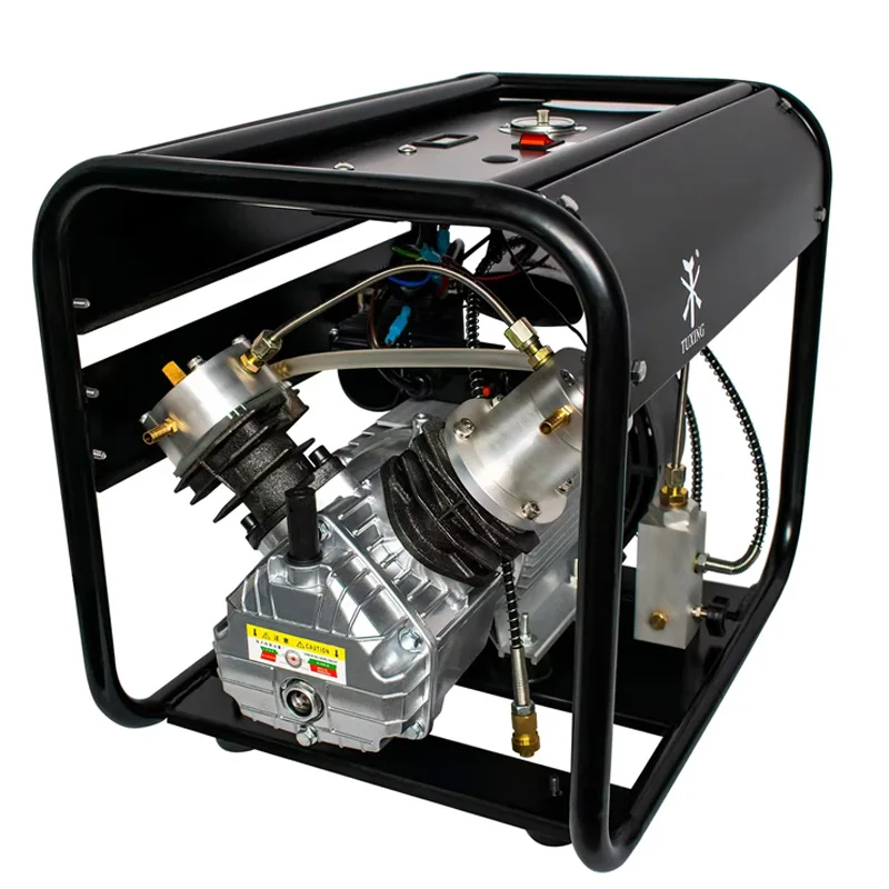 

TUXING TXED012 300Bar 4500Psi PCP Воздушный компрессор высокого давления с автоматической остановкой воздушного компрессора для подводного плавания 0-6,8L Резервуар с воздушной винтовкой