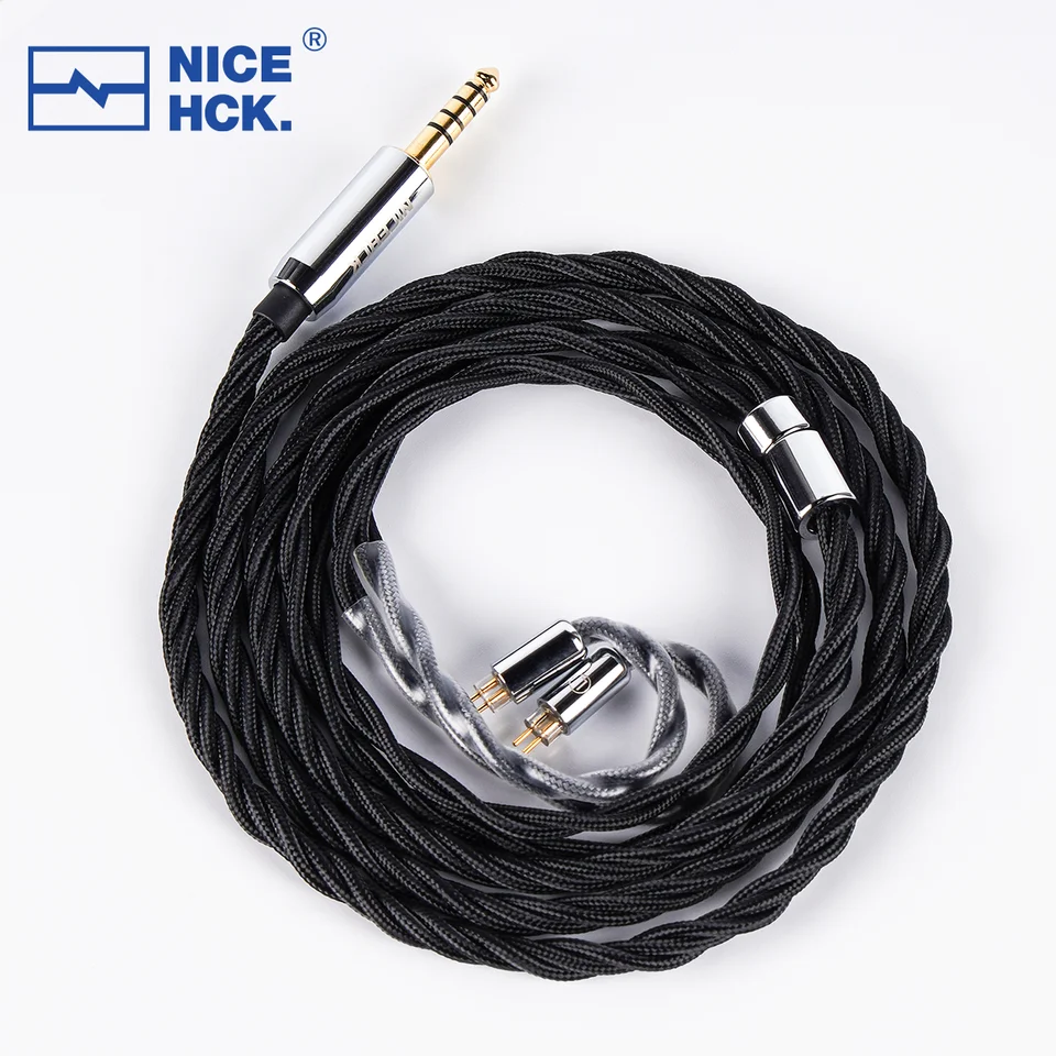 NICEHCK BlackDawn HiFi Wire Silver Plated Taiwan OFC Material In