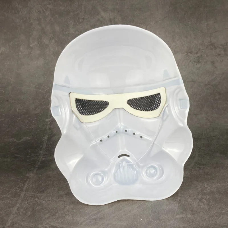 Star Wars Darth Vader Cosplay-Maske, Anime-Sturmtruppler-Plastikmasken für Jungen und Mädchen, Halloween, Karneval, Party, Rollenspiel-Requisiten – Detail 6