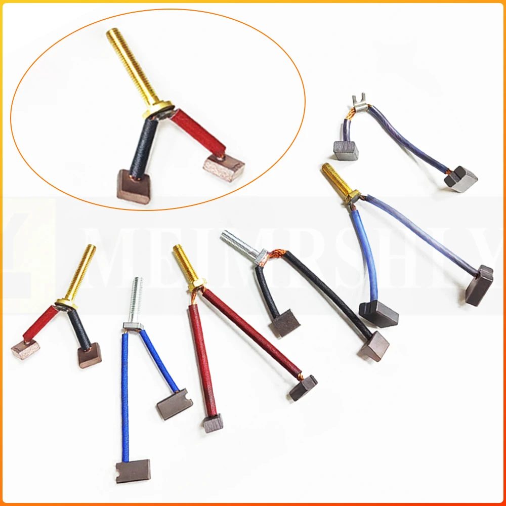 8Pcs MEIMRSHLY Electric Forklift Carbon Brush Compatible for Forklift Pump Station Motor