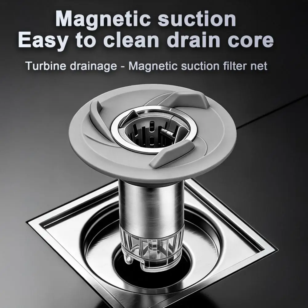 Bathroom Drain Strainer,Anti Clogging Drain Guard Vortex Filter Floor Drain Core,Smooth Drainage Cover for Bathroom