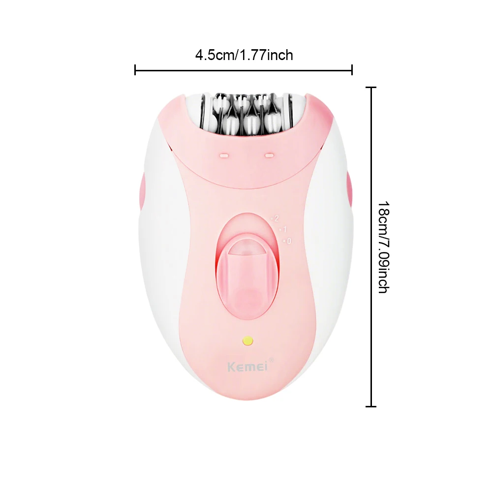 Kemei Women’s Rechargeable Epilator 7