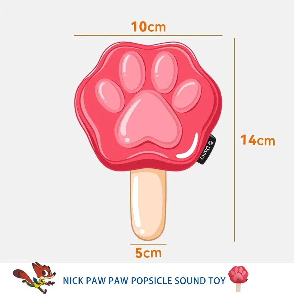 Nick's Pawpsicle Squeaker Toy for All Dogs - Durable Rope Tug with Sound for Small and Large Breeds Interactive Chew Toy