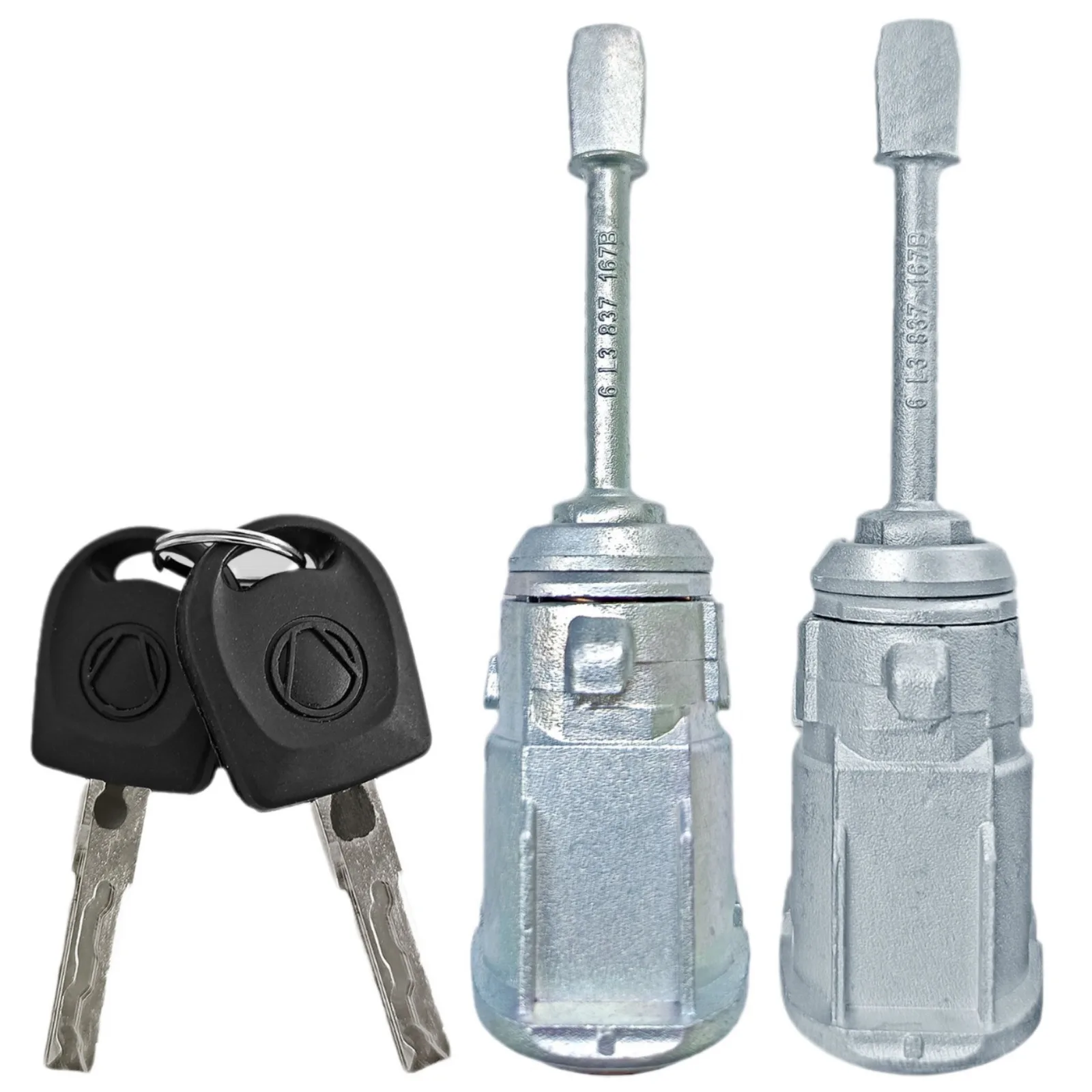 

For Volkswagen Seat 6L3 left and right door lock cylinders, 2 keys, lock cylinder automotive parts OE: 6L3837167B