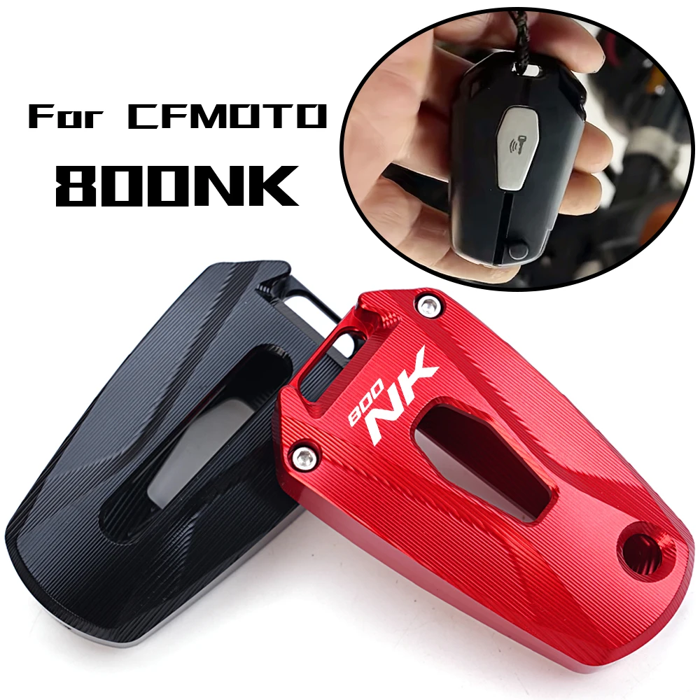 For CFMOTO 800NK 800 NK 800nk 2023 2024 Aluminium Motorcycle Accessories Remote control key cover shell cover keychain Key chain