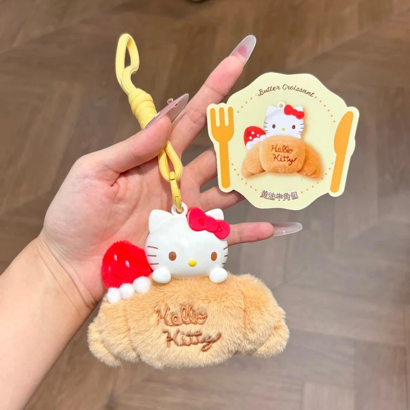 กล่องสุ่มตุ๊กตาเฮลโลคิตตี้ กลิ่นหอม ชุดน้ำชา ของสะสมธีมการ์ตูนคิตตี้ ของเล่นห้อยกระเป๋า ของขวัญเซอร์ไพรส์