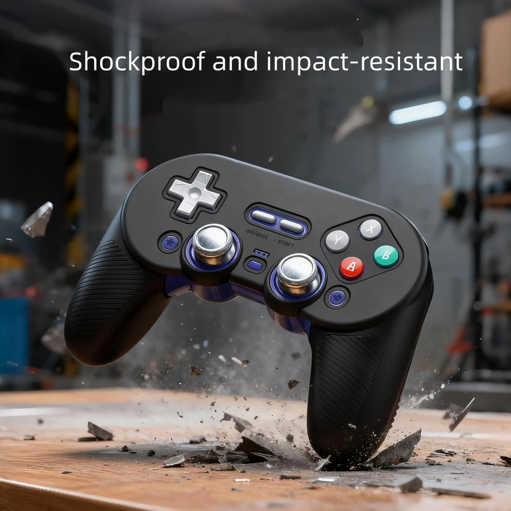 Silicone Case for 8BitDo Pro3 Controller Shockproof Protective Cover Sweat Resistant Easy Clean Perfect Fit Access All Buttons