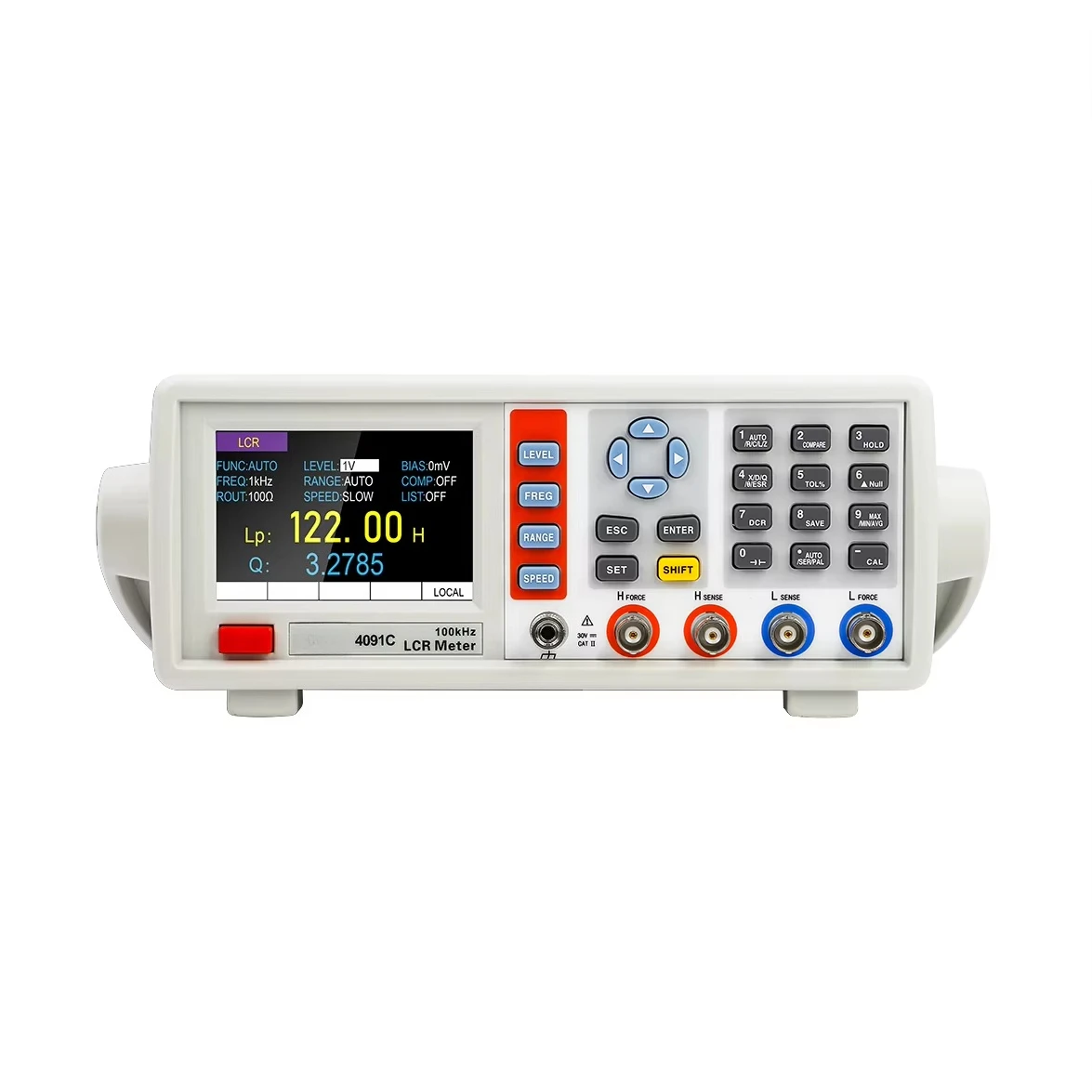 4091C 10Hz to 100kHz  Continual Frequency BenchTop 0.2% Accuracy LCR Meter LCR Bridge  LCR Meter