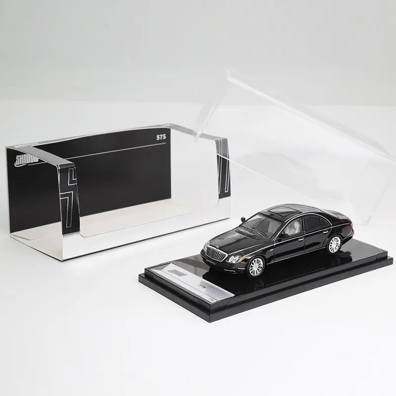 รถโมเดลโลหะผสม DCT/ Shadow 1/64 Mercedes-Benz Maybach 57S ของเล่นเด็ก ของขวัญคริสต์มาสสำหรับเด็กผู้ชาย