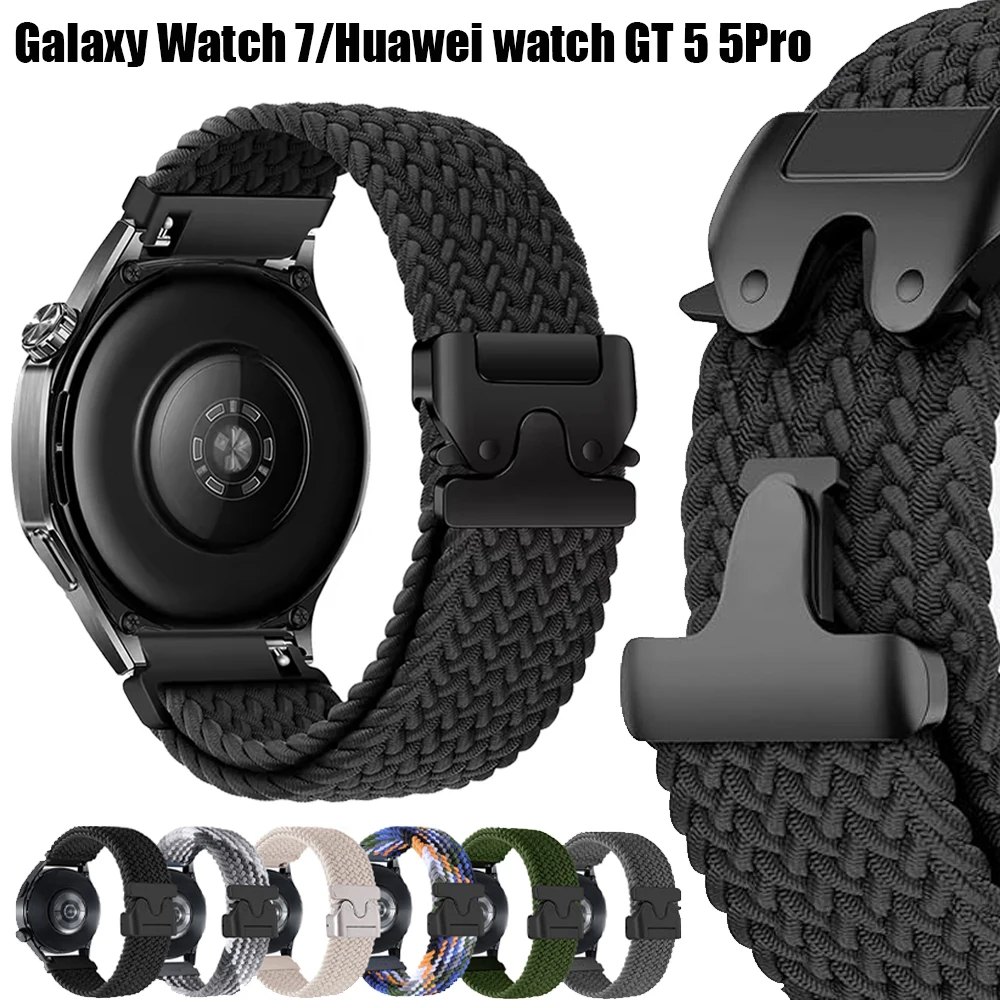 yZ[zSamsung Galaxy Watch 7/7 LTE 44mmAWatch6 4 5Pro 45mmAHuawei Watch 5/GT5 ProΉ 20mm 22mm ҂ݍ݃Xgbv pV[guXbg