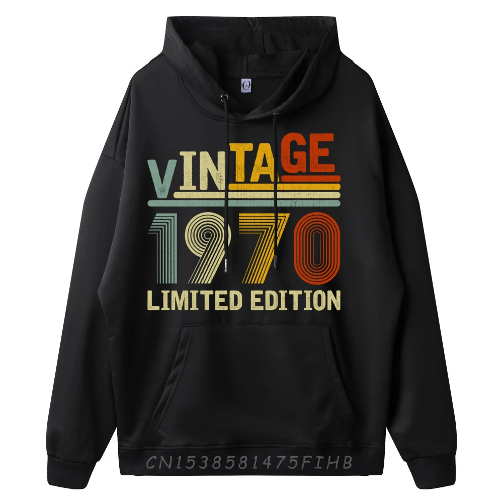 Vintage Limited Edition 1970 Men Women 52nd Birthday Retro Mens Clothing 2024 Christmas