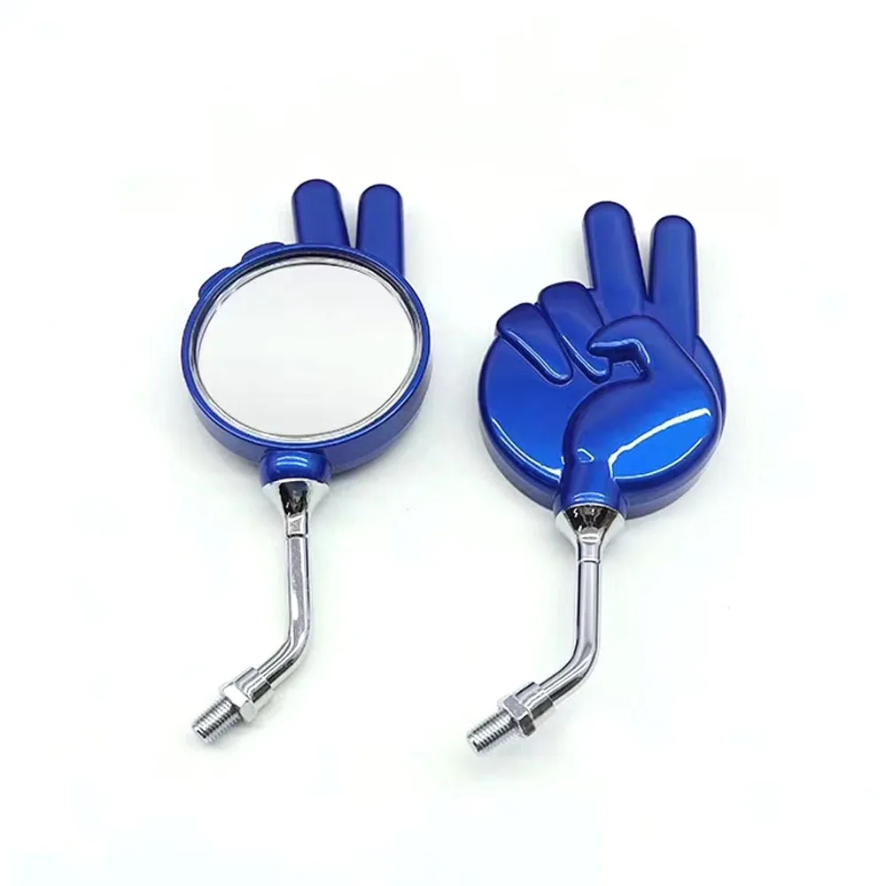Motorcycle rearview mirror, bicycle side mirror, 1 pair