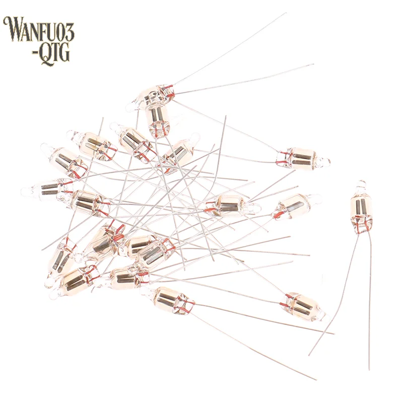 

Hot Sale 20Pcs Neon Indicator Light Red Signs 5mm Neon Lamp Glow 5X13mm 220v Neon Indicator Bulbs Switch Button Bulbs