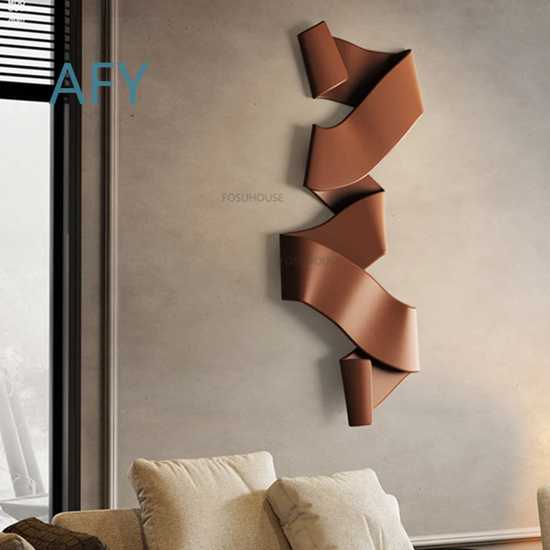 French Metal Wall Art Decor for Home Living Room Wall Decoration Creative Corridor Bedroom Office Wall Decor Aesthetic Modern