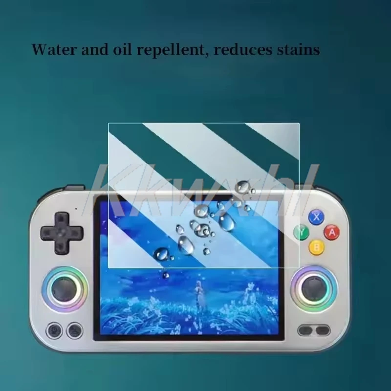 2PCS FOR Anbernic RG477M Handheld Game Console 4.7Inch Tempered Glass ON AnbernicRG477M RG 477M 9H  Screen Protector Film Cover