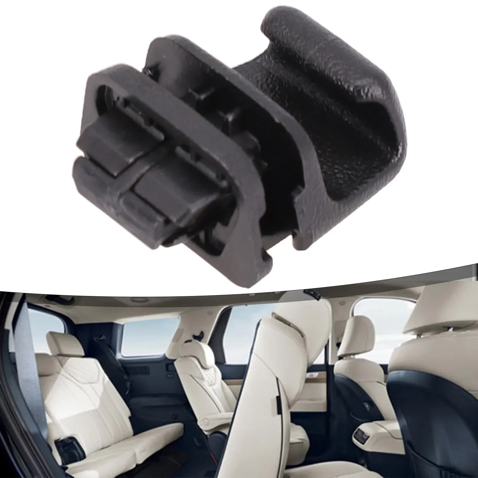 1pc Brand New For Hyundai For Palisade 20-22 Interior Rear Door Curtain Hook 83917S8000CA Plastic Auto Fastener & Clip