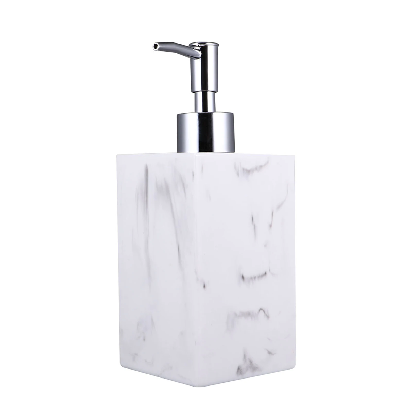 

Pink Pressure Hand Bottle Soap Dispenser High Quality Resin Liquid for Kitchen