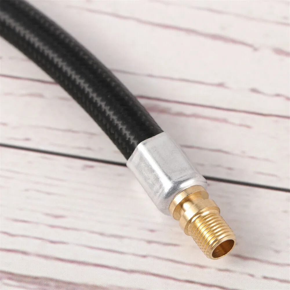 1X سيارة مضخة هواء نافخة خرطوم موصل فوهة محول الملحقات شاحنة الإطارات تشاك صمام كليب نفخ مضخة تمديد أنبوب