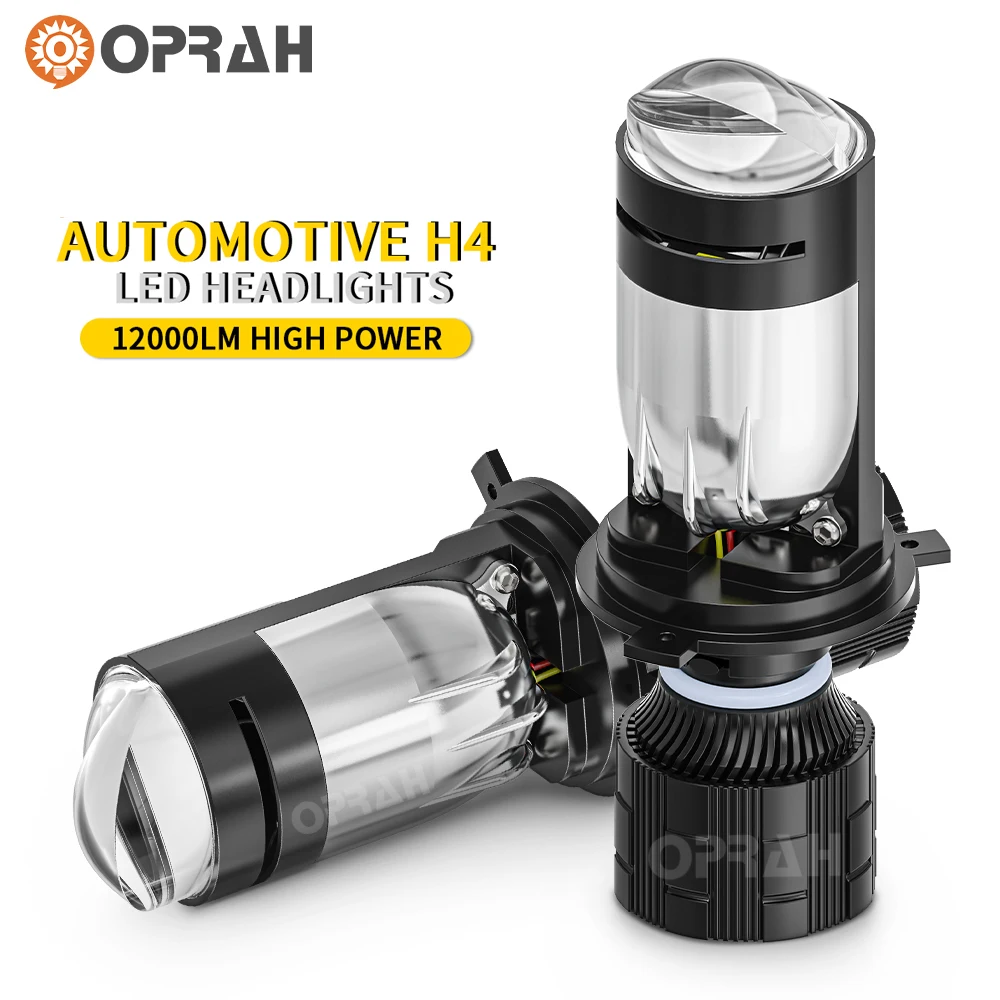 

Oprah H4 LED Headlight Bulb Canbus 80W 24000LM 6500K CSP for Car Headlamp Auto Diode Lamps Hi/Lo Beam Turbo Led 12V Automobile