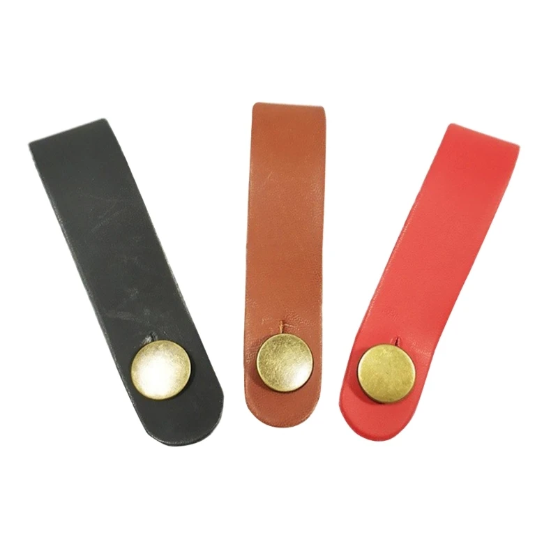 

Vintage Leather Guitar Strap Button Headstock Adapter Tie Guitar Neck Strap for Guitar, Bass, Ukulele, Violin, Mandolin