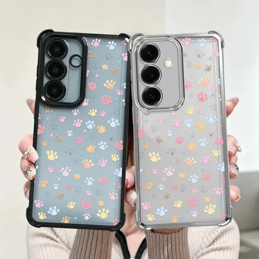 Purple Bow Case for Samsung Galaxy A07 A53 A73 A13 A33 A50 A14 A04 A24 A52 A12 A03 A15 A05 A54 A34 A23 A51 A16 A06 Phone Cover