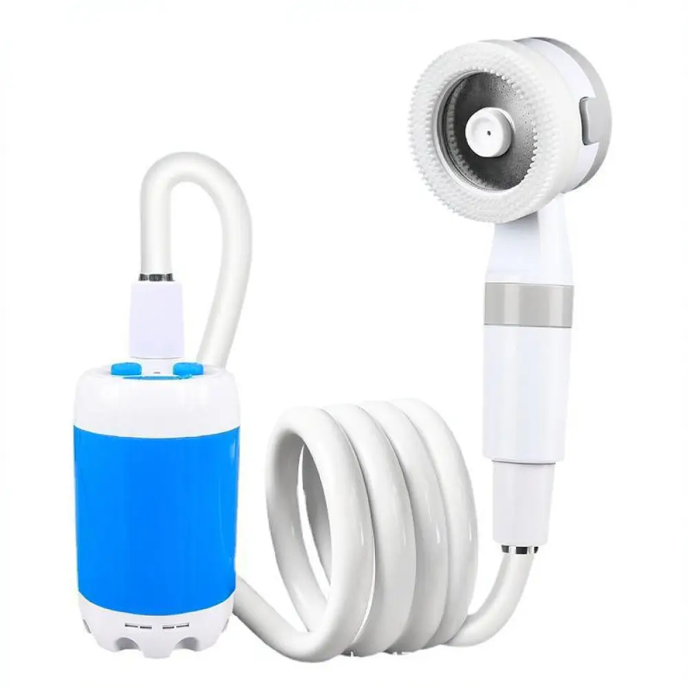 Handheld Electric Shower Head Outdoor Camping Bathing System Portable Water Pump For Hiking Backpacking Travel Equipment