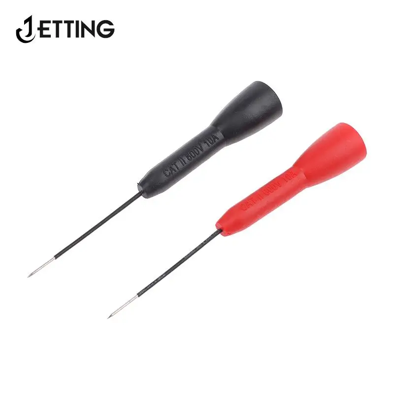 1 Pair Non-destructive Multimeter Test Needles 0.7MM Flexible Extension Replacement Probe Multimeter Test Probes Auto Tools