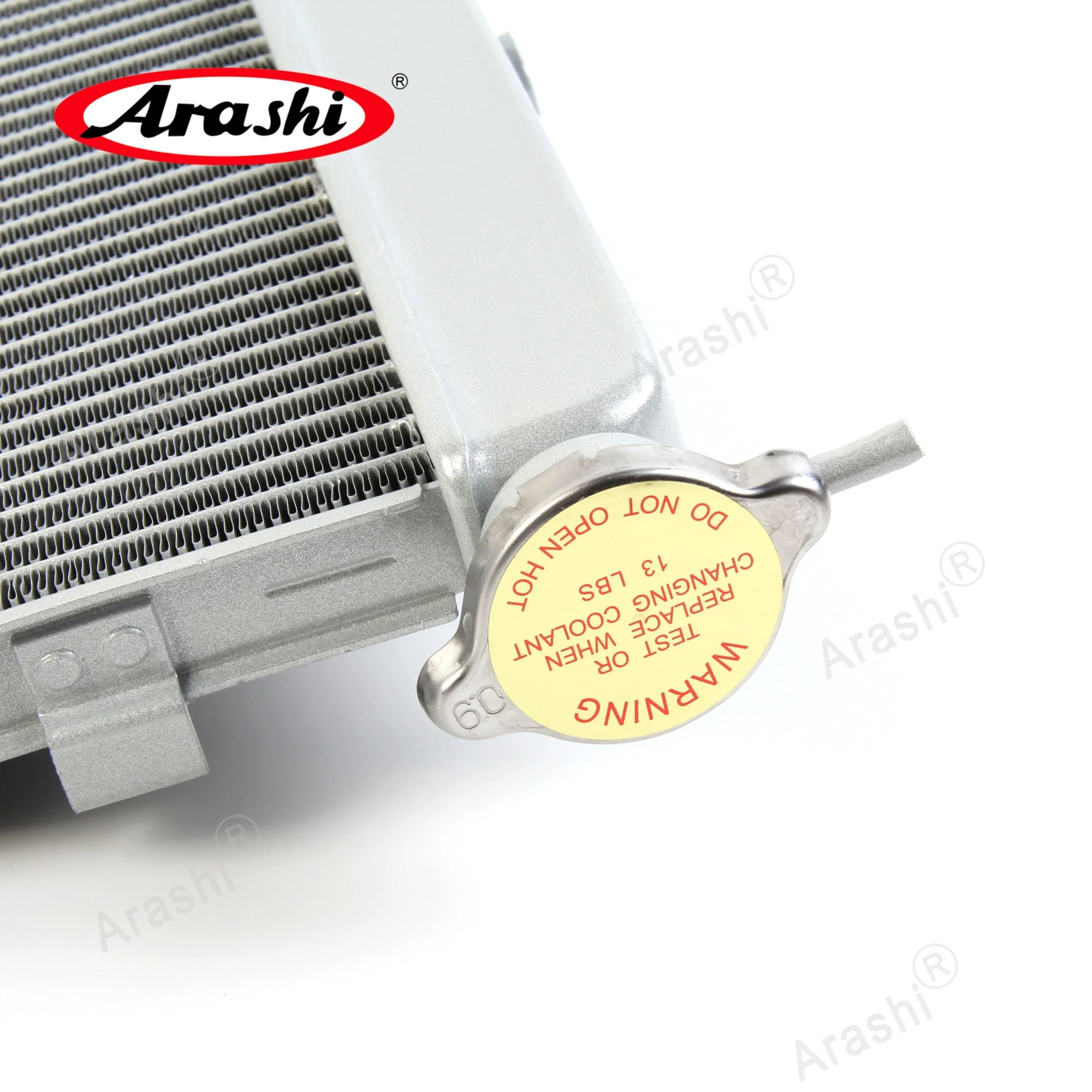 Arashi Cooling Cooler Radiator For KAWASAKI NINJA ZX636 ZX6R 2013 - 2023 ZX-6R 2014 2015 2016 2017 2018 Motorcycle Water Tank view 5