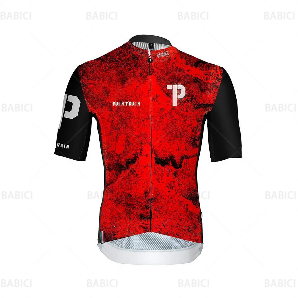 Nieuwe Babici 2022 Heren Team Racing Wielertrui Triathlon Go Bike Wear Quick Dry Tops Road Mtb Gel Bib broek Ropa Ciclismo